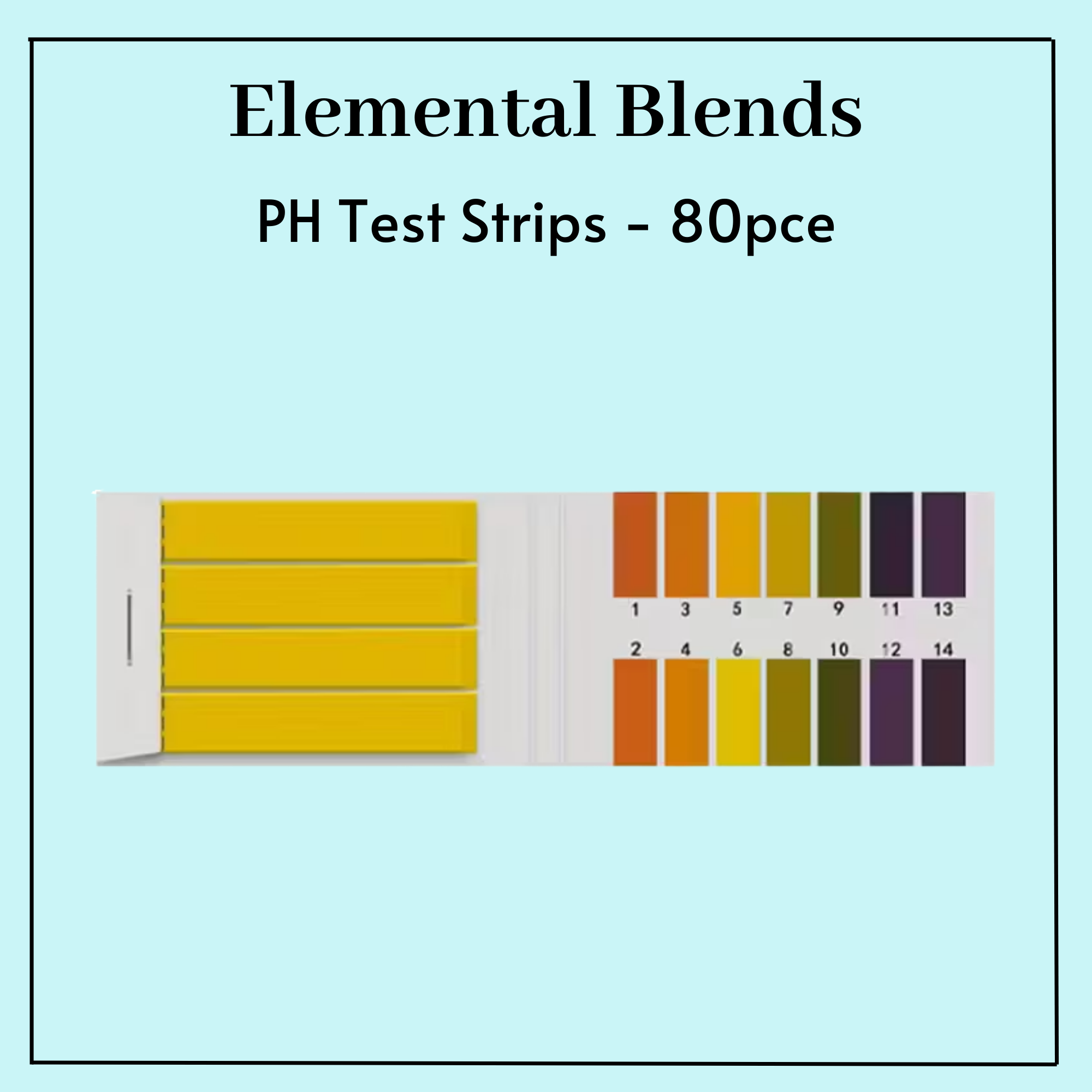 PH Test Strips - 80 Strips